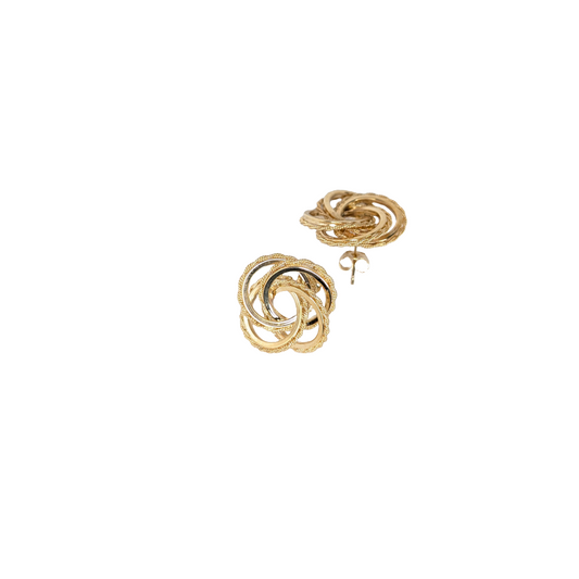 14K Yellow Gold Earrings