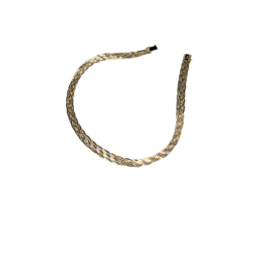 14K Tricolor Necklace